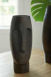 Bay Furniture Gallery - Ashley Furniture - Elanman Vase - Vase / Antique Bronze - A2000693